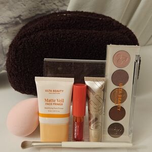 Ulta Beauty Cosmetic Collection & Sherpa Bag
